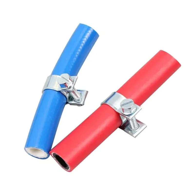Hose Clamps 135/60Pcs Double Ears Clamp 8-18mm Worm Drive Fuel Water Hose Pipe Clamps Assorted Kit