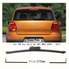 11" Rear Wiper Blade  Windshield Windscreen Tailgate Window Car Rain Brush For VW Polo 6C 6R1 MK5 2009 - 2017 2