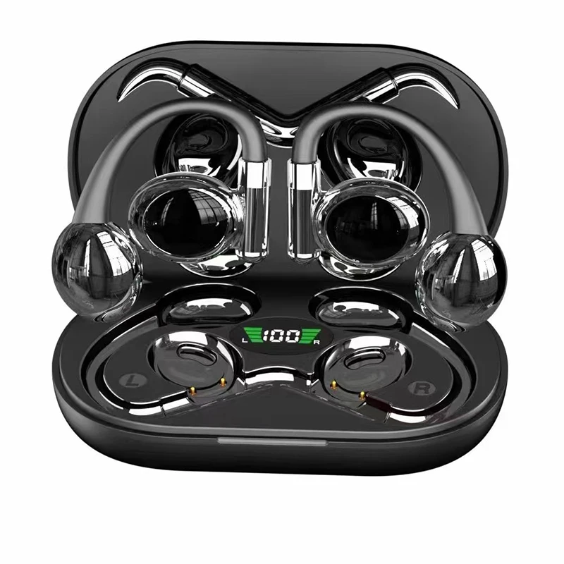

New Bluetooth earphones with high sound quality, noise reduction, battery life, and ear mounted earphone sports