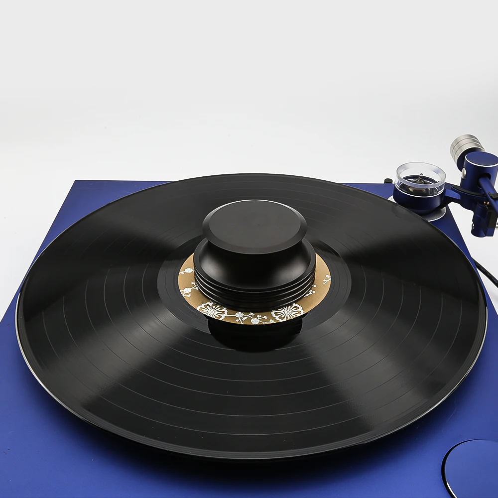 Alumínio Heavy Record Clamp, Estabilizador de Peso