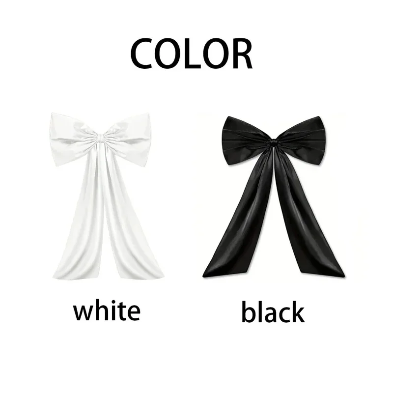 Grande Fiocco per Auto Nuziale, Decorazione con Nastro per Sposi, Elegante e Romantico Accessorio per Foto - Image 5