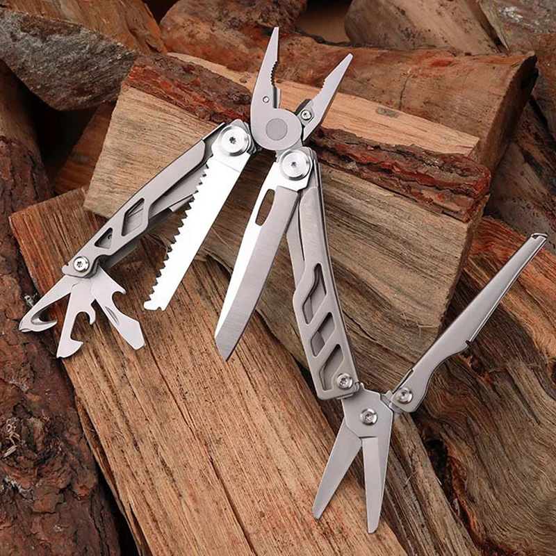 16 in 1 Multi Tool Pliers Screwdriver Wire Stripper Outdoor Camping Multitool Portable Folding Pliers Survival Pocket Tool Knife