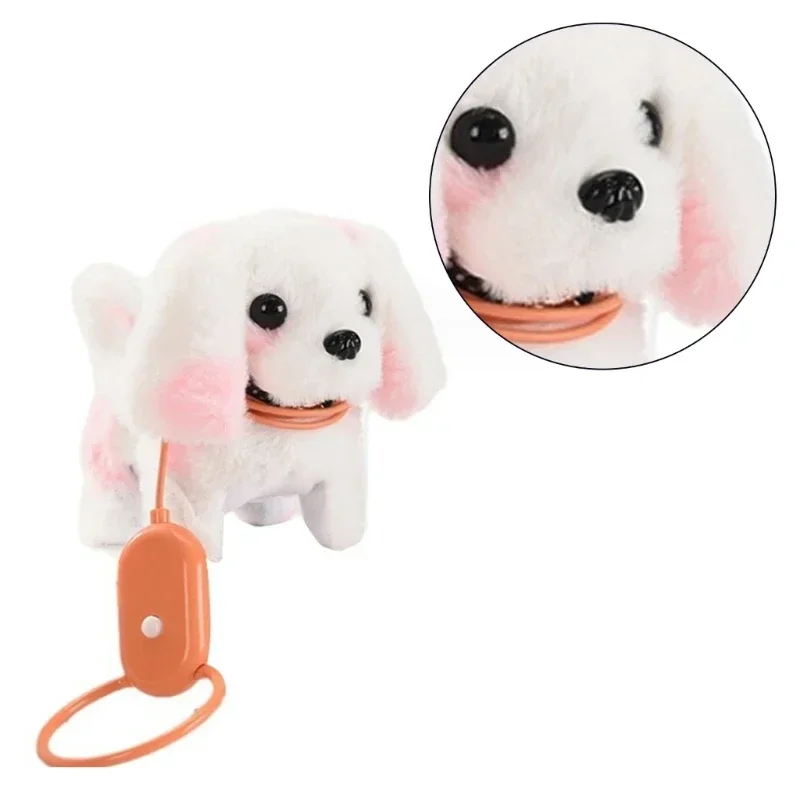 Electronic Plush Puppy Dog Toy, Fun Interactive Toys,Walks,Barks,Shake Tail,Realistic Stuffed Animal Dog, Gift for Kids