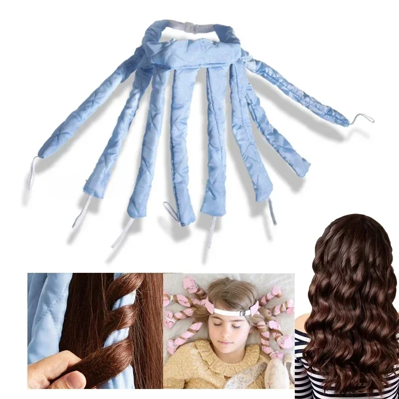 Hair Curling Tools Hair Curler Octopus Curling Hair Band Sleep No Heat Sponge Iron Heatless Curls Beauty Accessories