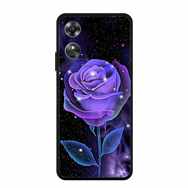 Cool Animal Design Black Edge Silicone Soft Phone Cover Case