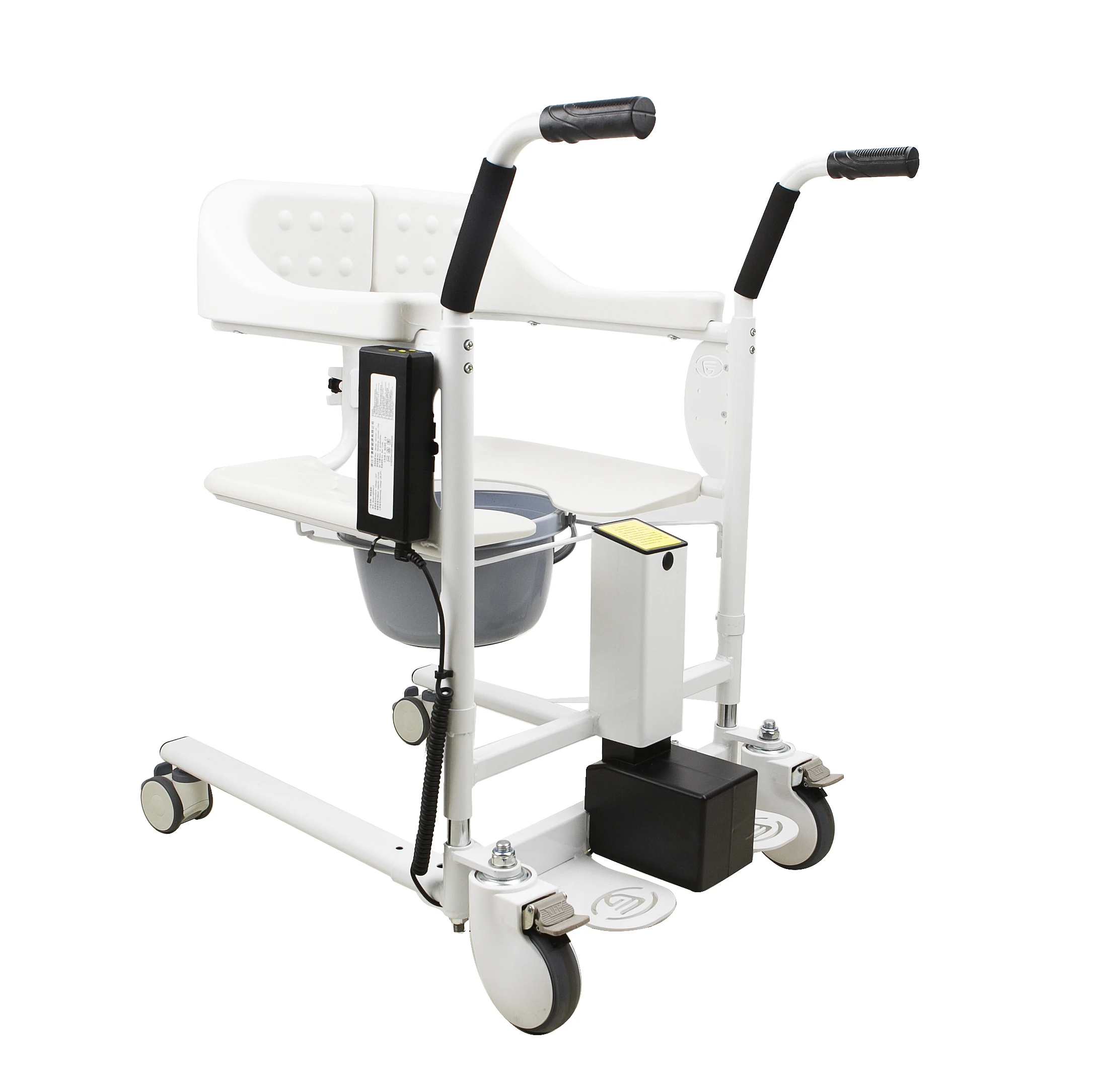 Patient Transfer Chair Lift Commode Toilet Chair 6