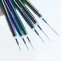 Nail Art Liner DIY Painting Brush Drawing Lines Stripe Flower Painting Pen UV Gel Brush 1