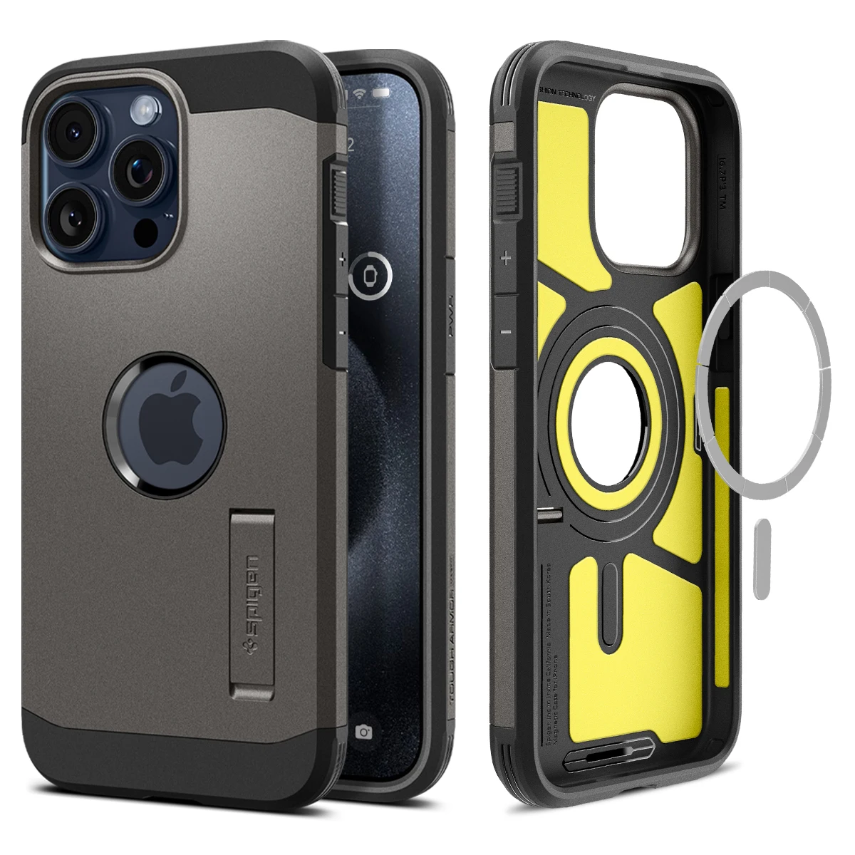 Funda Spigen Tough Armor AI MagFit MagSafe para iPhone 16 Pro Max