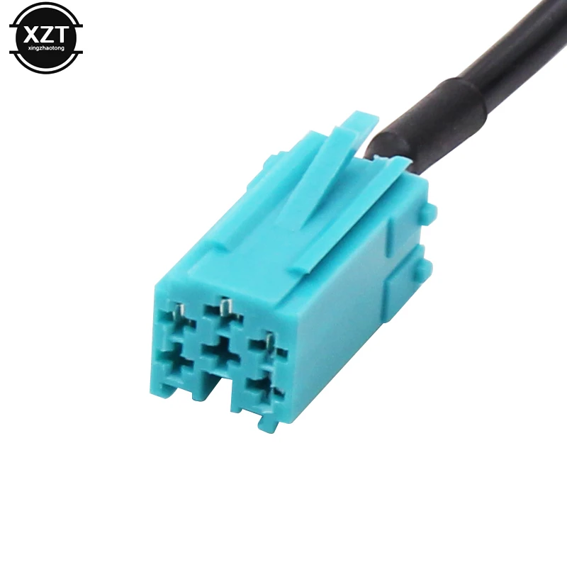 6Pin Car 3.5MM AUX Audio Cable For Volkswagen Renault Clio Megane 2005 2006 2007 2008 2009 2010 2011 For CD player MP3 Cable audio cable audio speaker cable