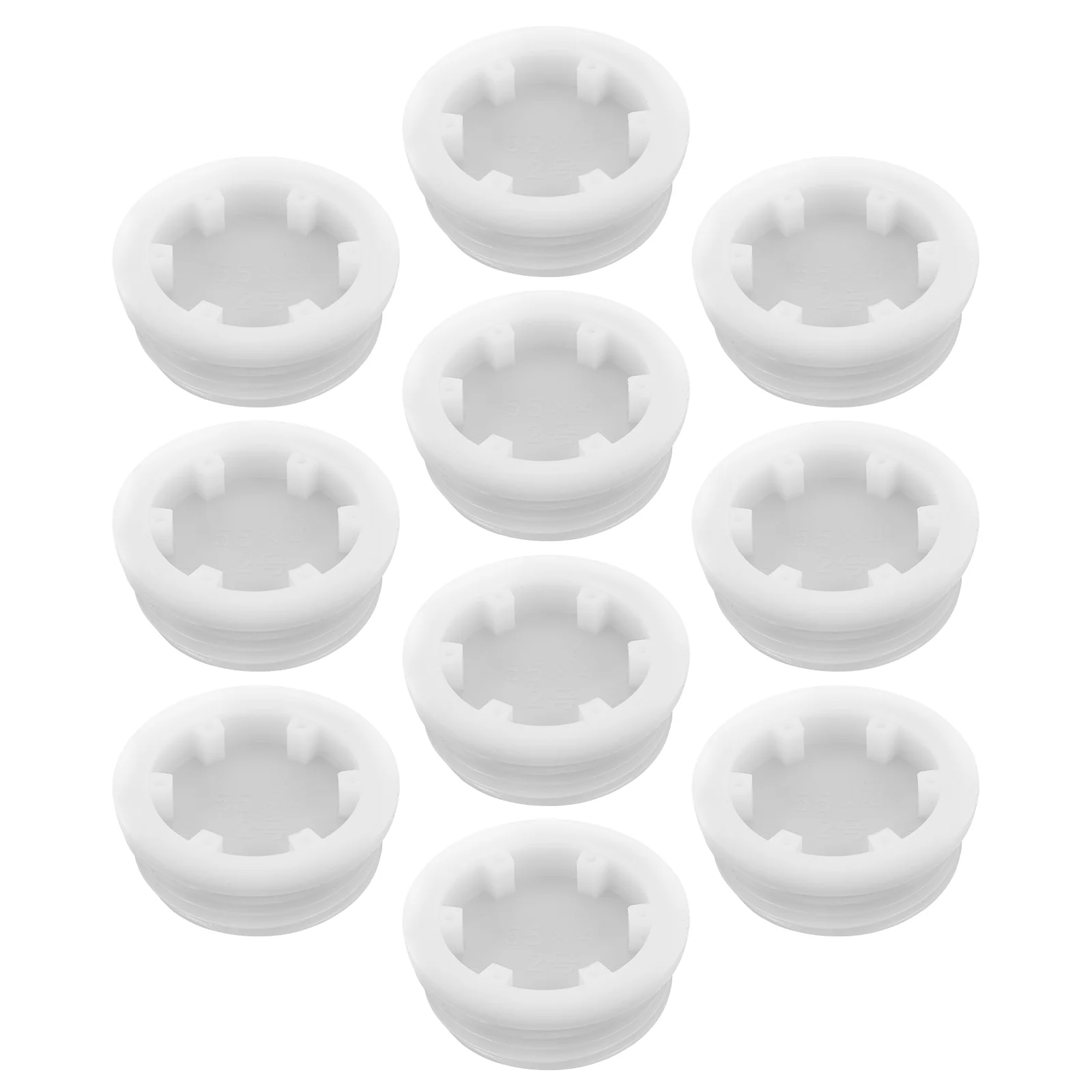 10Pcs Plastic Bucket Covers Tight Seal Storage Bucket Lid Drum Cap Material Handling Tools Plastic Oil Barrel Caps