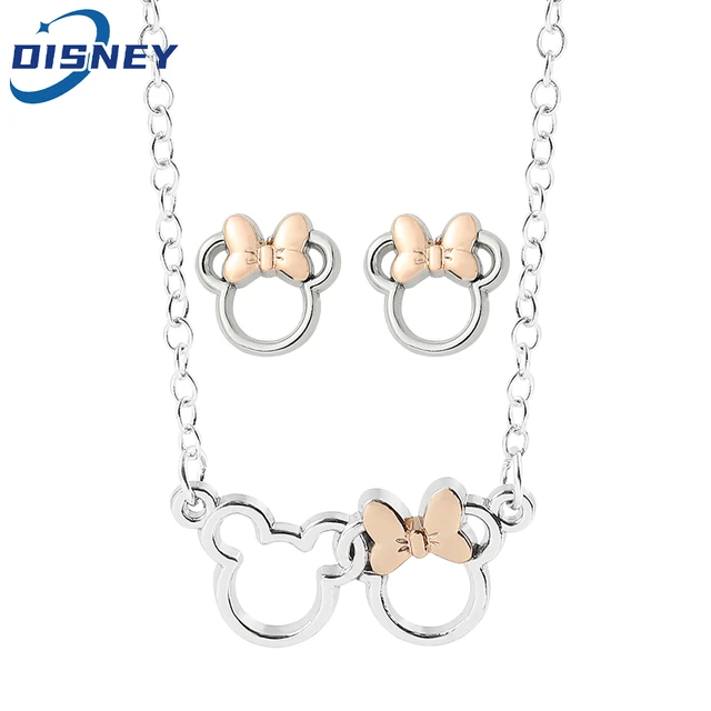 WONDER FINE JEWELRY Disney Jewels Collection Womens Sterling Silver Minnie  Mouse Pendant Necklace | CoolSprings Galleria