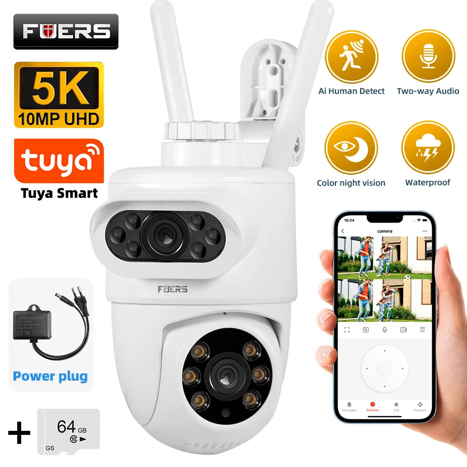 Dual Lens Cam 64G