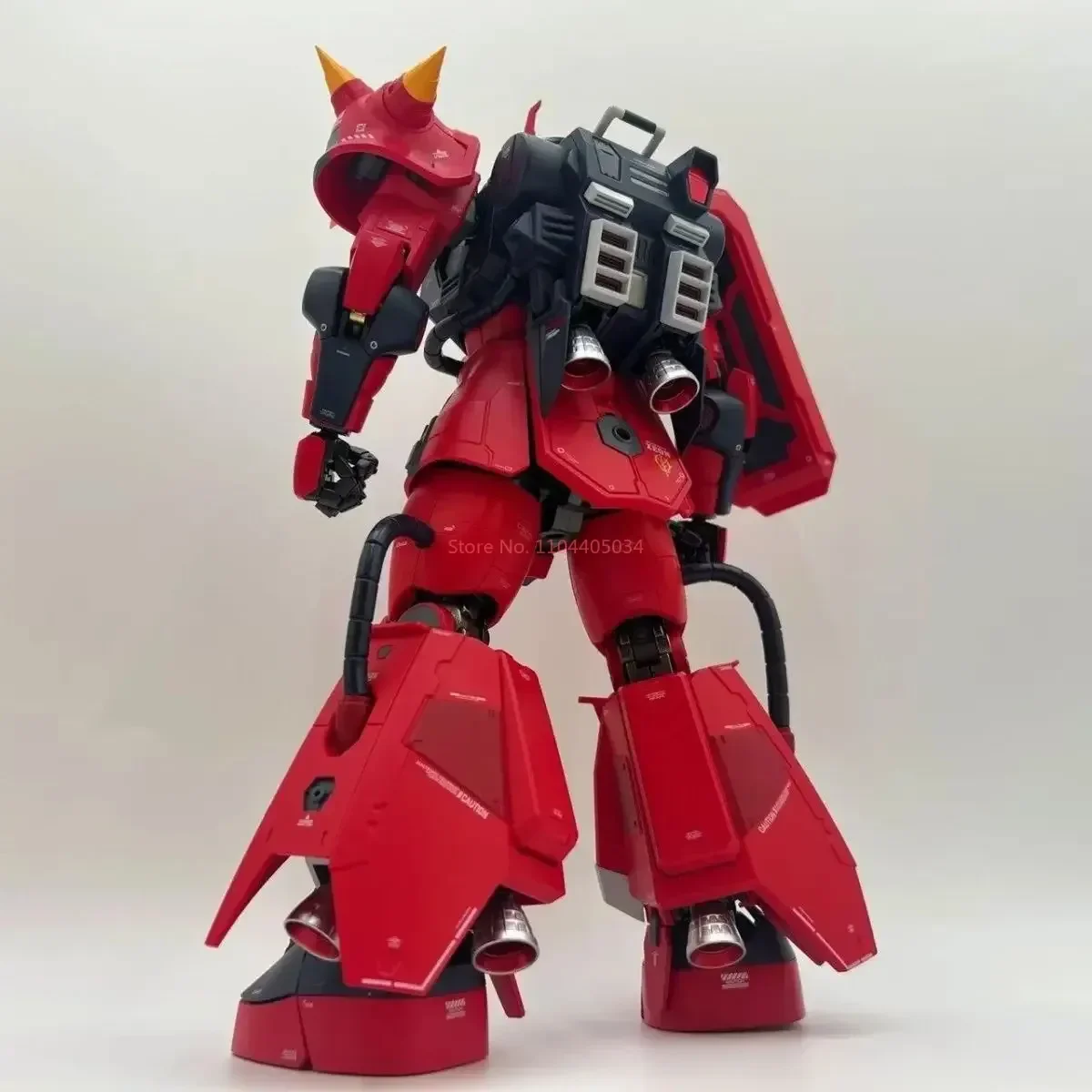 ●合金● 1/60 MS-06R-2 ジョニー ザク 海外製 完成品 ZG-01 1/60 Zg-01 ザクアクションフィギュア Ms-06r-2 組立モデル合金完成