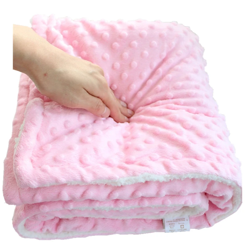 Thermal Blanket Newborn Baby Newborn Receiving Blanket Fluffy