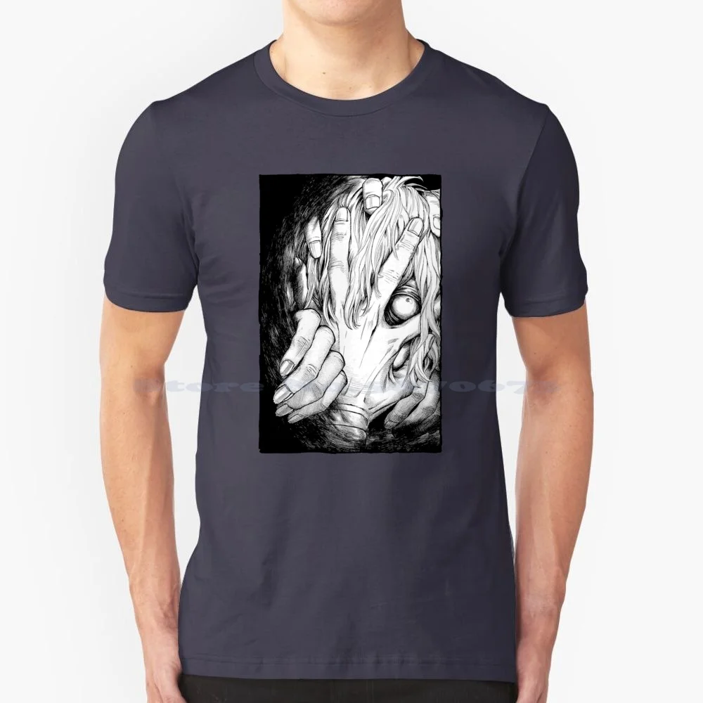 Boku No Hero Academia-Maglietta Shigaraki 100% Cotone Tee Anime Tomura Shigaraki All Might Manga League Of Cattivi All For One