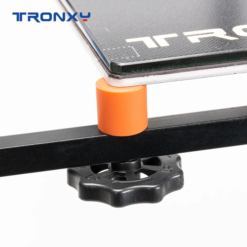 Tronxy M3 Hand Twist Leveling Nuts High Temperature Silicone Solid Spacer Hot Bed Leveling Column 3D Printer Parts