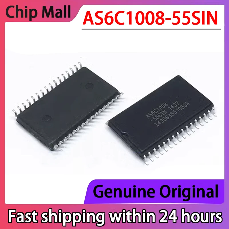

1 шт., чип памяти AS6C1008 AS6C1008-55SIN SMT SOP-32, новый запас
