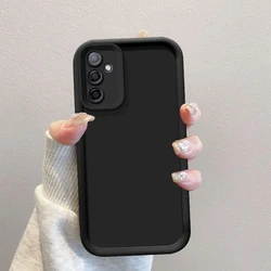 Shockproof Matte Back Cover with Skin Feel - Enhanced Phone Protection Case for Galaxy M16 (Tyjt black)