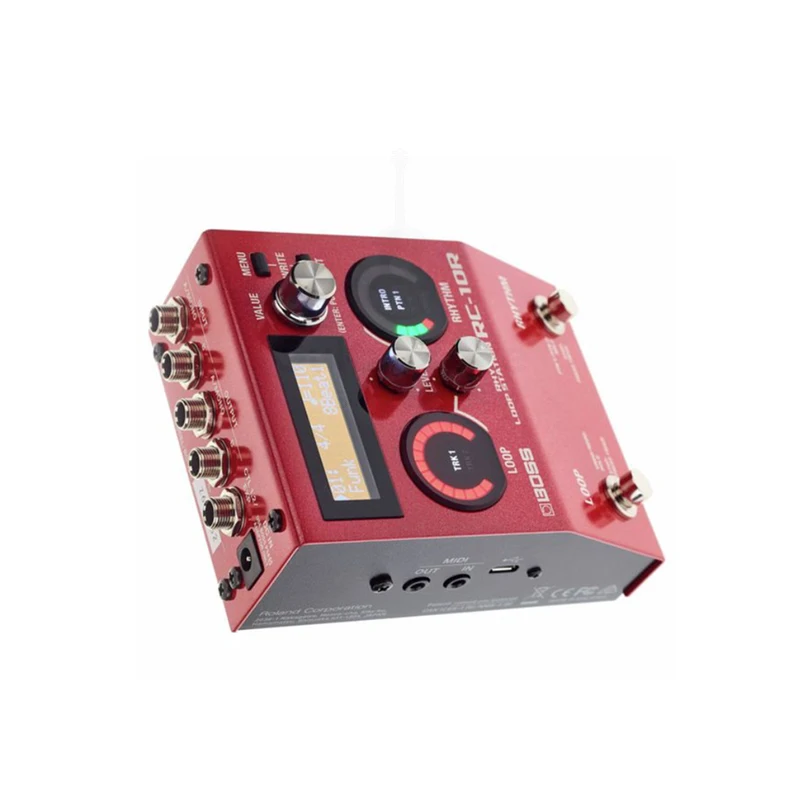 ギター RC-10R Rhythm Loop Station Amazon.com: Boss RC-10R Rhythm Loop Station Bundle with Gearlux