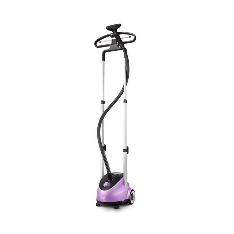 Electric Irons 1.65L Home Use Stand Upright Garment Clothes Professional Fabric Steamer With Hanger Board   مكواة بخار للملابس 4