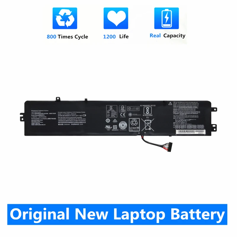 Csmhy Batteria Originale Per Laptop L14M3P24 Per Lenovo Xiaoxin 700 Ideapad 700-15Isk 17Isk Legion R720 Y520-15Ikba 15Ikbm 15Ikbn