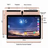X10 Tablet 10.1 inch 3GB RAM 32GB ROM Android 9.0 Type-C Tablet PC Quad-Core ROM Safety Eye Protection Screen WiFi Bluetooth 6