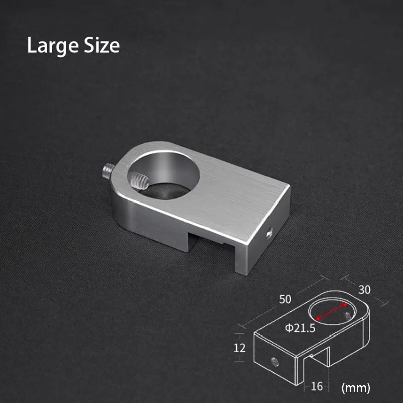 Aluminium legierung Aquarium Wasser rohr halter Wasser rohr Schlauch halterung für 20mm Rohr Wasser rohr fester Clip Aquarium Schlauch klemme – Detail 15