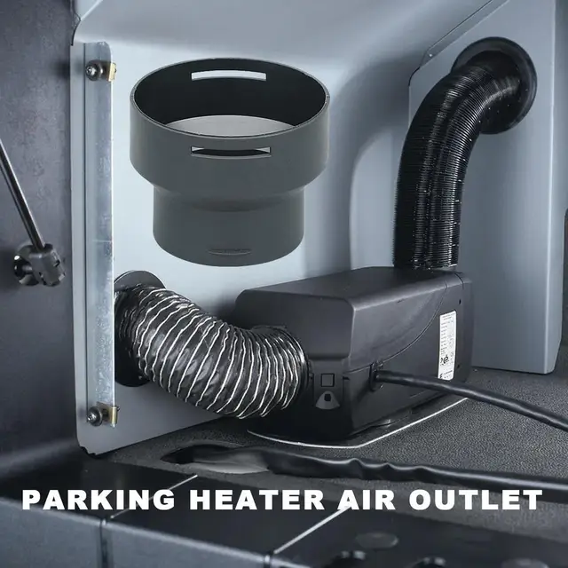Standheizung Luft auslass Diesel heizung Auspuffrohr anschluss 75mm bis  60mm Standheizung Auspuffrohr mit variablem Durchmesser - AliExpress