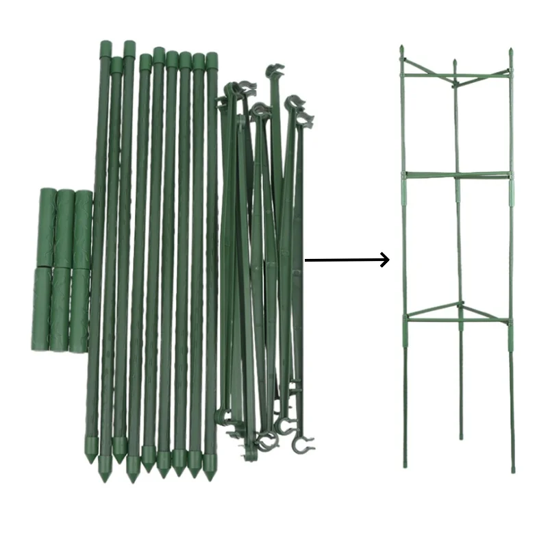 

1set Garden Vegetables Stakes For Plant Cage Support Tomato Cage For Vertical Climbing Plants