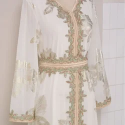 New Dubai Abayas for Women Turkey Islam Clothing Muslim Fashion Arabia Muslim Dress Long Dress Kaftan Clothes for Muslim Women