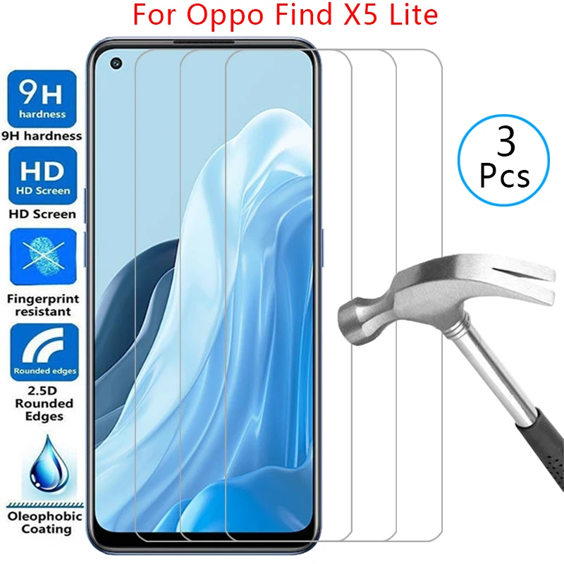 

screen protector for oppo find x5 lite protective tempered glass on findx5 x 5 5x x5lite 5g phone film glas 9h opo opp oppa appo