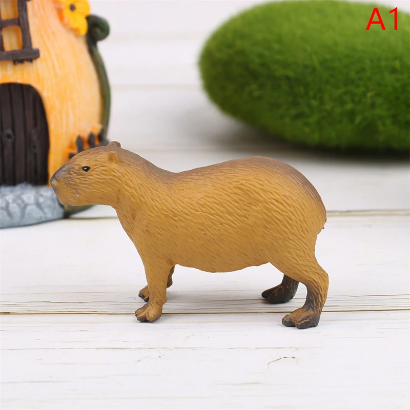 3x Realistische Capybara Figuren Spielzeug, Lebensechte Tierfiguren  Sammlung Spielzeug Capybara Figur Wissenschaft Pädagogisches Spielzeug für  Tisch Home Geschenke Dekoration