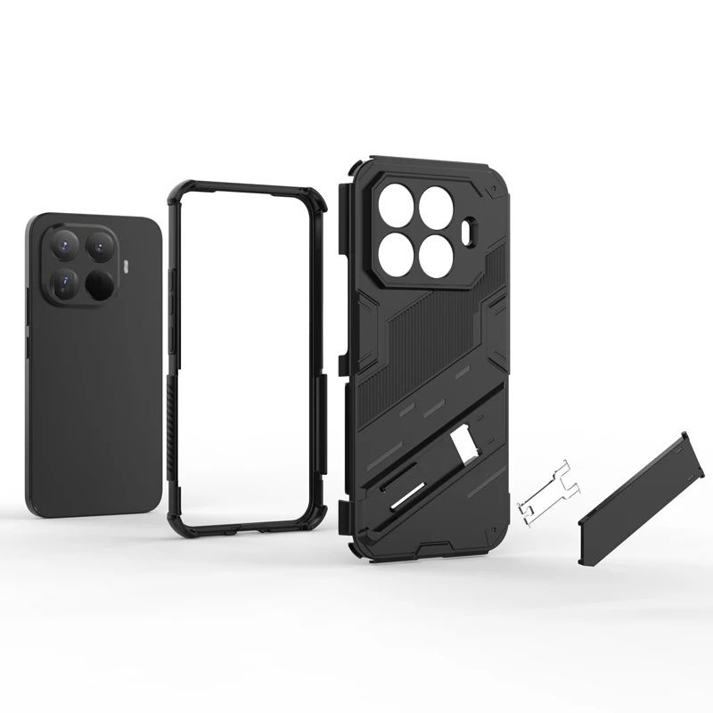 Punk Style Full Protection Armor Case with Kickstand Bracket