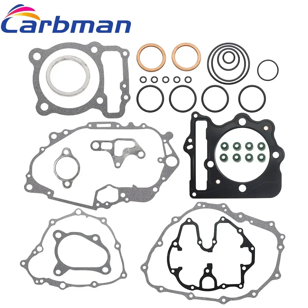 Rubber seal gaskets carburetor carb gaskets washer gasket kit Carbman Complete Gasket Kit For Honda TRX 400EX 400X 1999-2014 TRX400EX XR400R 1996 1997 1998 1999 2000 2001 2002 2003 2004