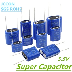 1PCS Super capacitor farad capacitor igmopnrq combination type JCCON 5.5V 0.47F/1F/1.5F/2.0F/3.5F/4F/5F/7.5F/10F/15F