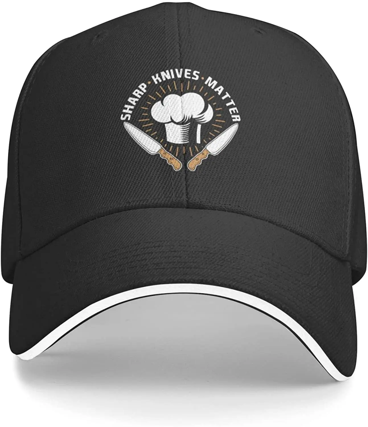 Chef Knife Gift Sharp Knives Matter Chef Baseball Cap Men Women Adjustable  Trucker Hat Black Dad Hat