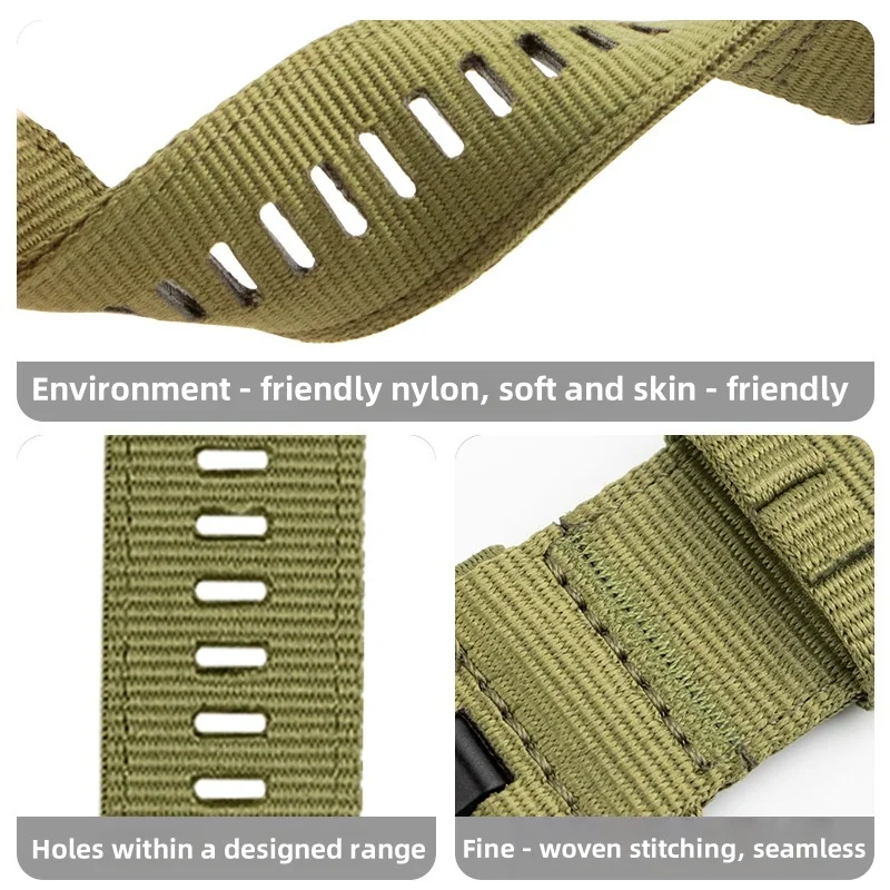 Nylon Smartwatch Strap Bracelet - Premium Watchband Accessory