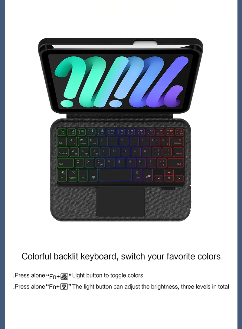 iPad mini6 7 8.3インチ Magic Smart Keyboard Magic Keyboard for Ipad Mini 6Th Generation 8.3 Inch Mini6