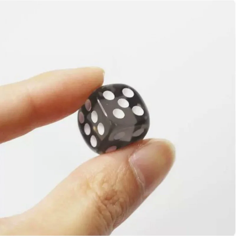 Acrylic Dice Game Dice Dice Set 10 Pieces D6 Point Dice 12mm For Club Party Family Board Games