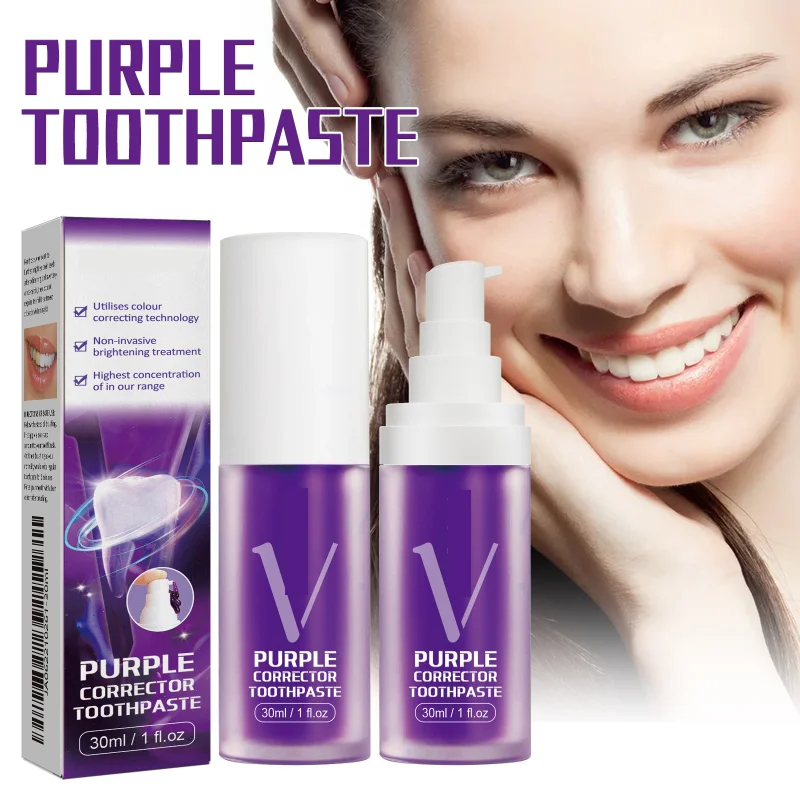 Teeth Whitening Product Toothpaste Colour Corrector Oral Cleaning Care