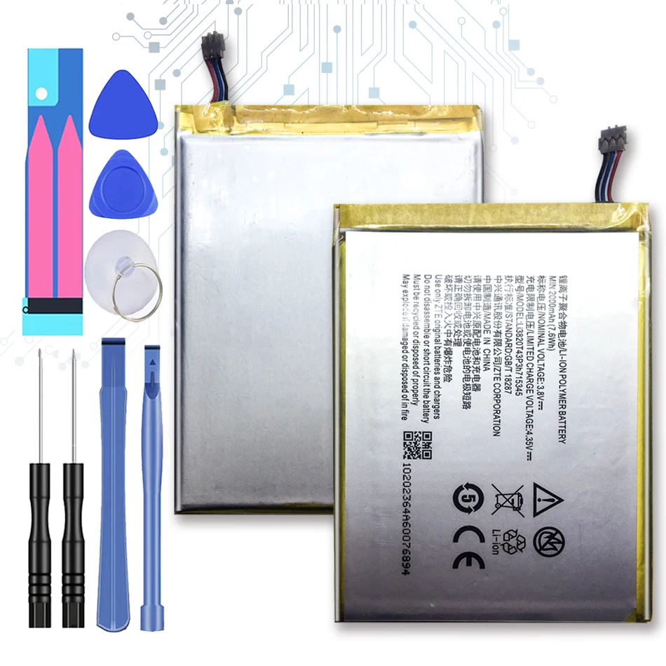 

Battery LI3820T43P3h715345 For ZTE Grand S Flex/MF910 MF910S MF910L MF920 MF920S MF920W+ MEGAFON MR150-2-5 MTC 835F Bateria