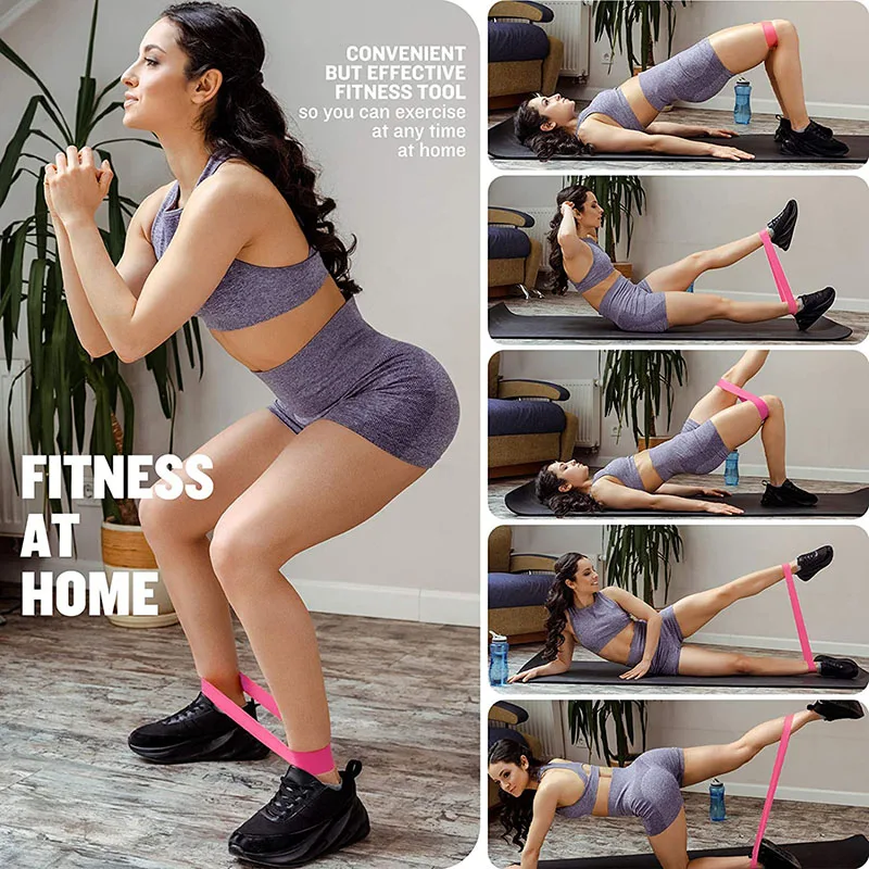 Resistance Loop Exercise Bands with Multiple Levels