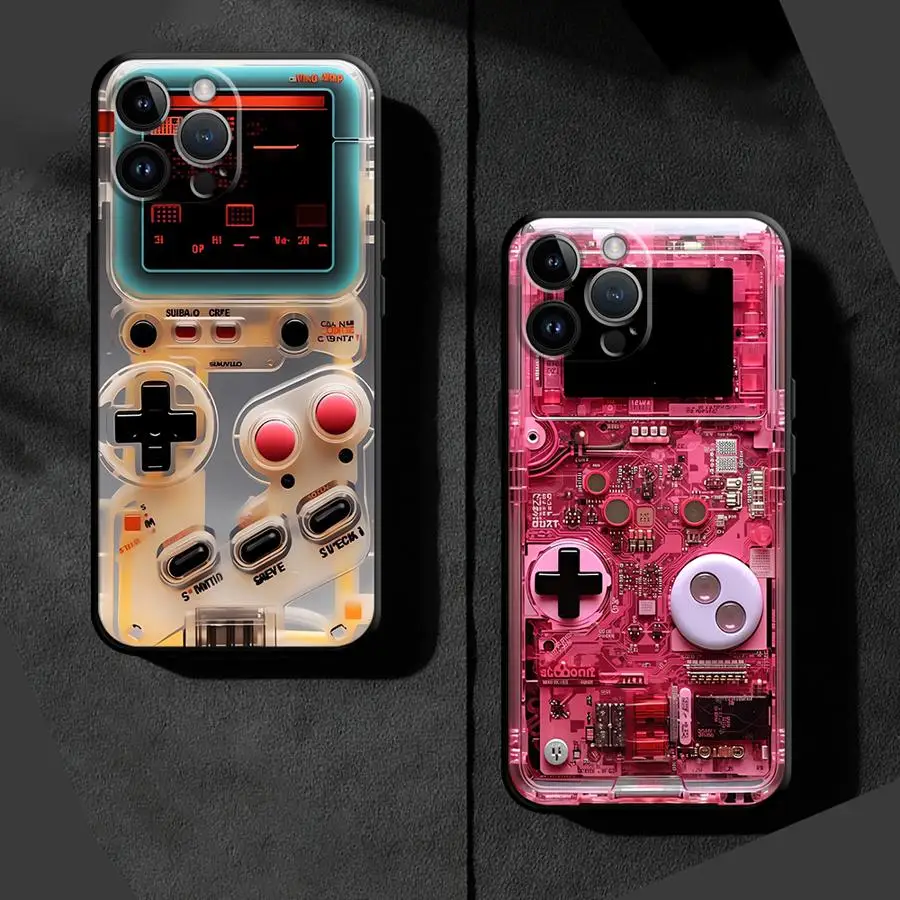 Vintage Arcade Silicone Phone Case, Nostalgic Gaming Design