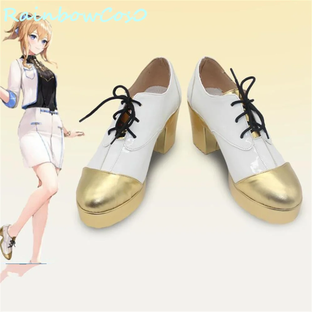 

Qin Jean Genshin Impact Cosplay Shoes Boots Game Anime Halloween Christmas RainbowCos0 W3562