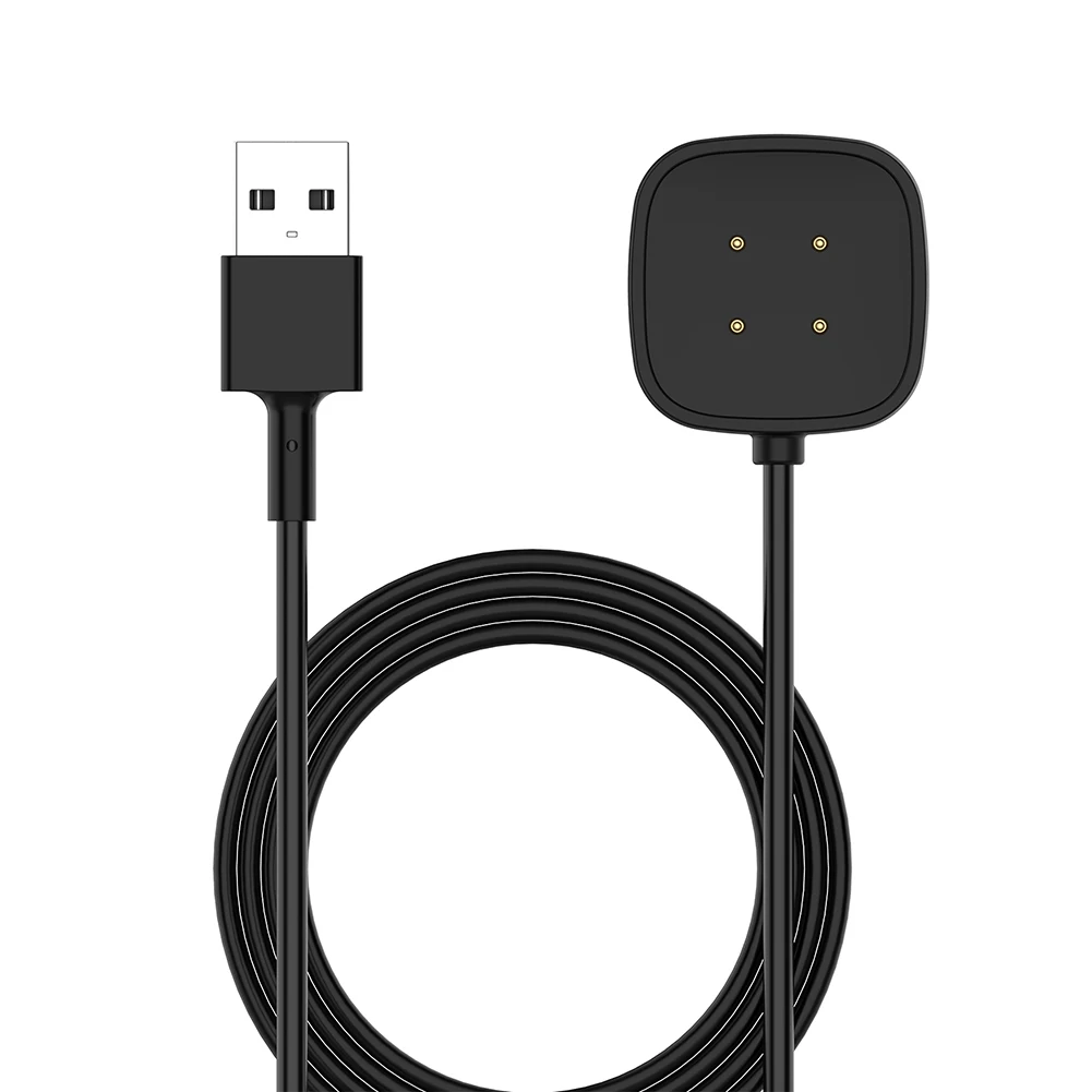

Зарядное устройство для Fitbit Versa 3 4, сменный USB-кабель для зарядки для Fitbit Sense 2 Versa 3, зарядное устройство для умных часов, док-станция, адаптер питания