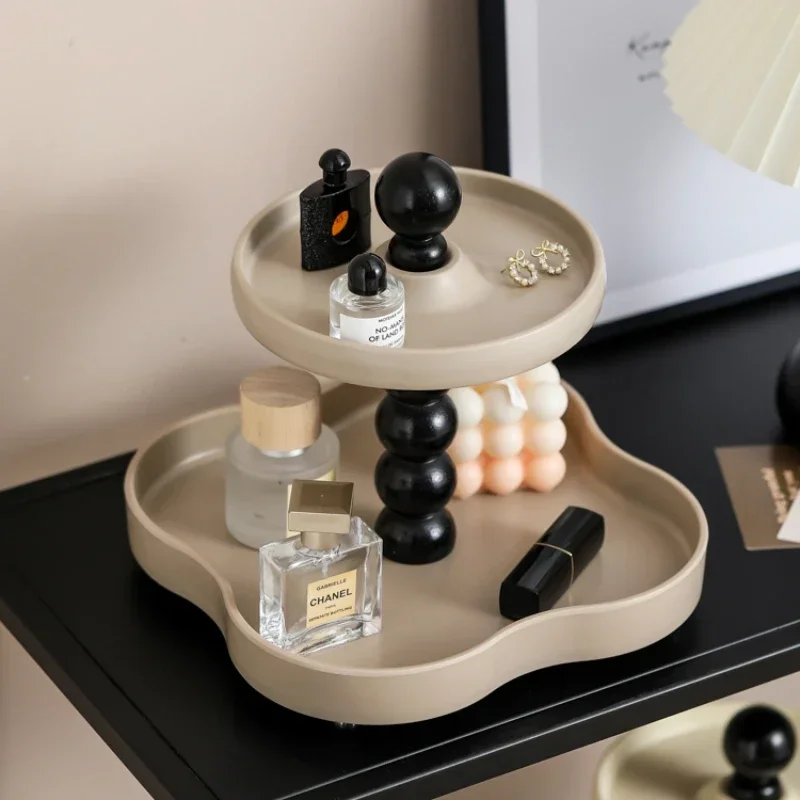 

Украшение для прихожей, современный простой продвинутый стеллаж для хранения входного стола, маленький поднос для духов и очков