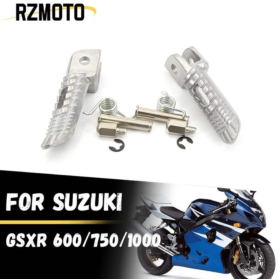 Repose-pieds Avant Pour Suzuki GSXR600/750/1000 (2001-2014) - Noir