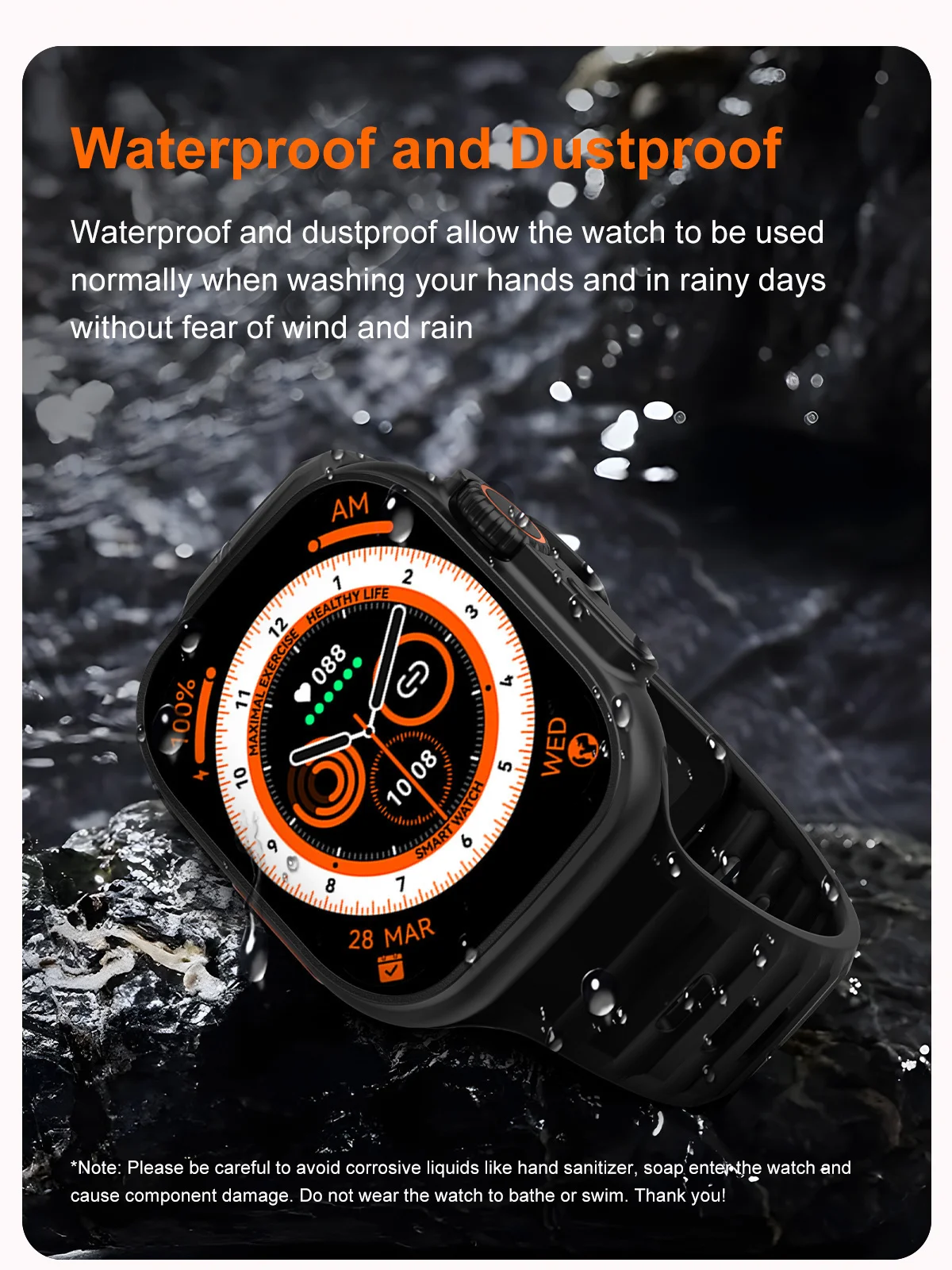 MVQL 2023 ο Ʈ ġ Ʈ ø 8 NFC Smartwatch       2 ġ HD ũ