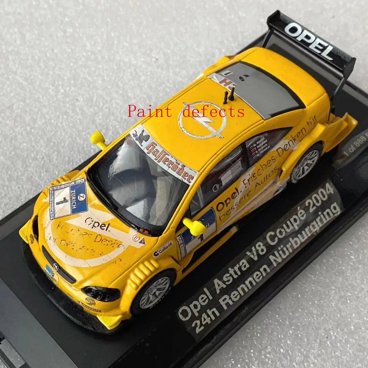 Opel Astra V8 Coupé DTM 2000 N°12 Menzel - Miniature 1/18 Action AC8004812