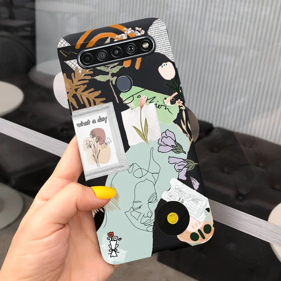 Stylish Artistic Shockproof Phone Case with Durable Soft Bumper